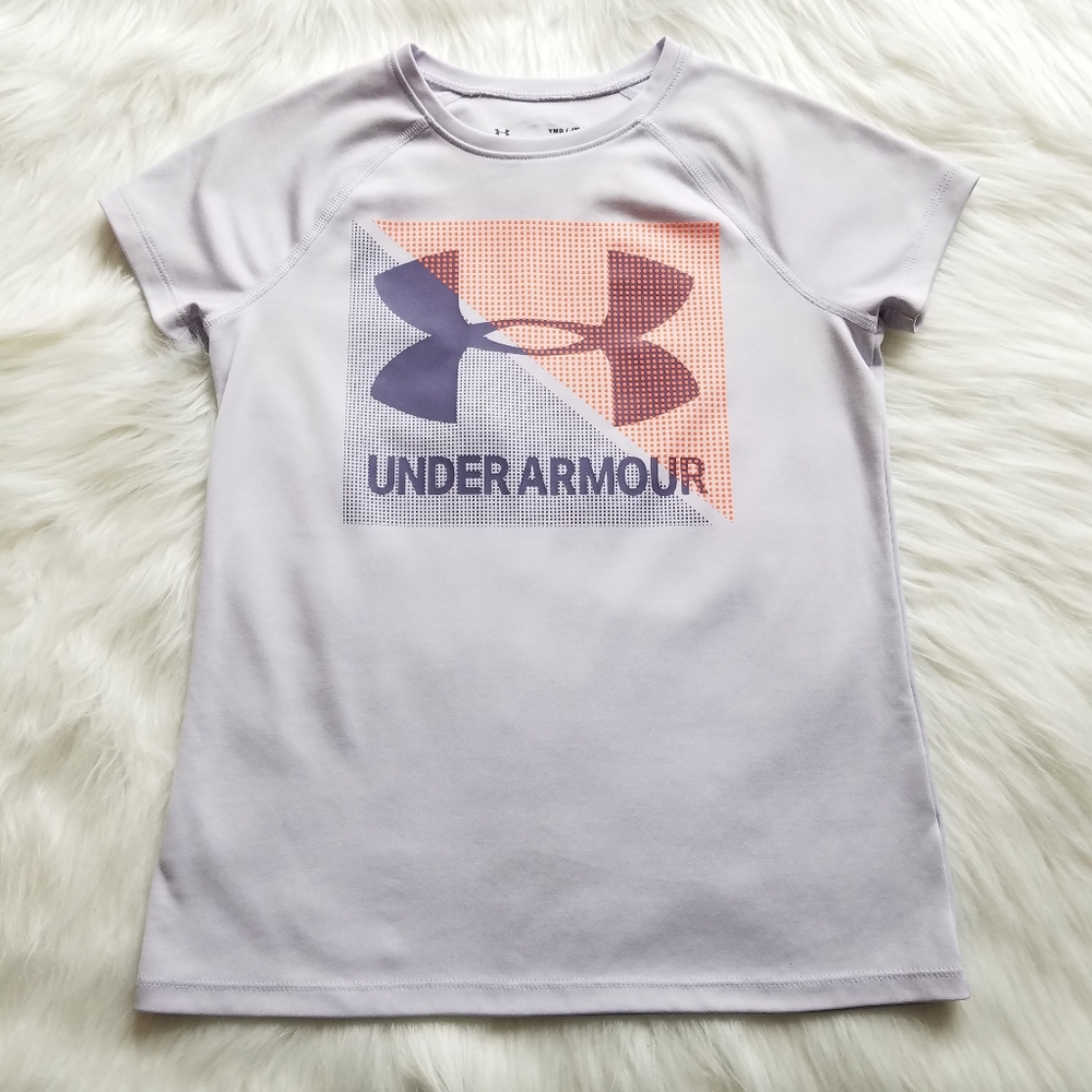 Girls Under Armour Heat Gear Short Sleeve Shirt